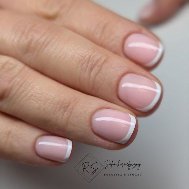 Biały french — manicure RS Rogulska & Szwarc
